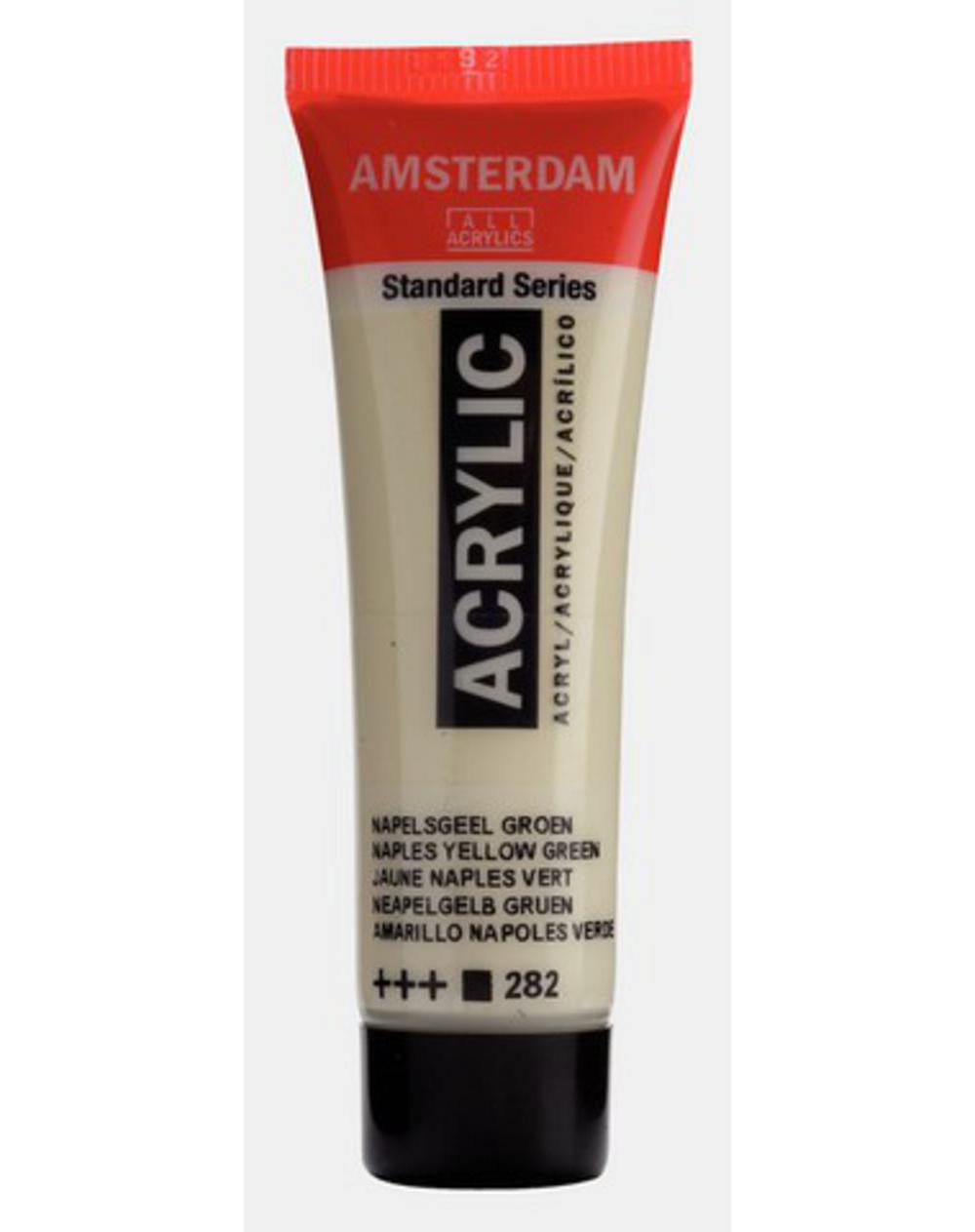 Amsterdam, Acrylic, Art & School, Paint, 20ml, 974510, Naples Yellow Green